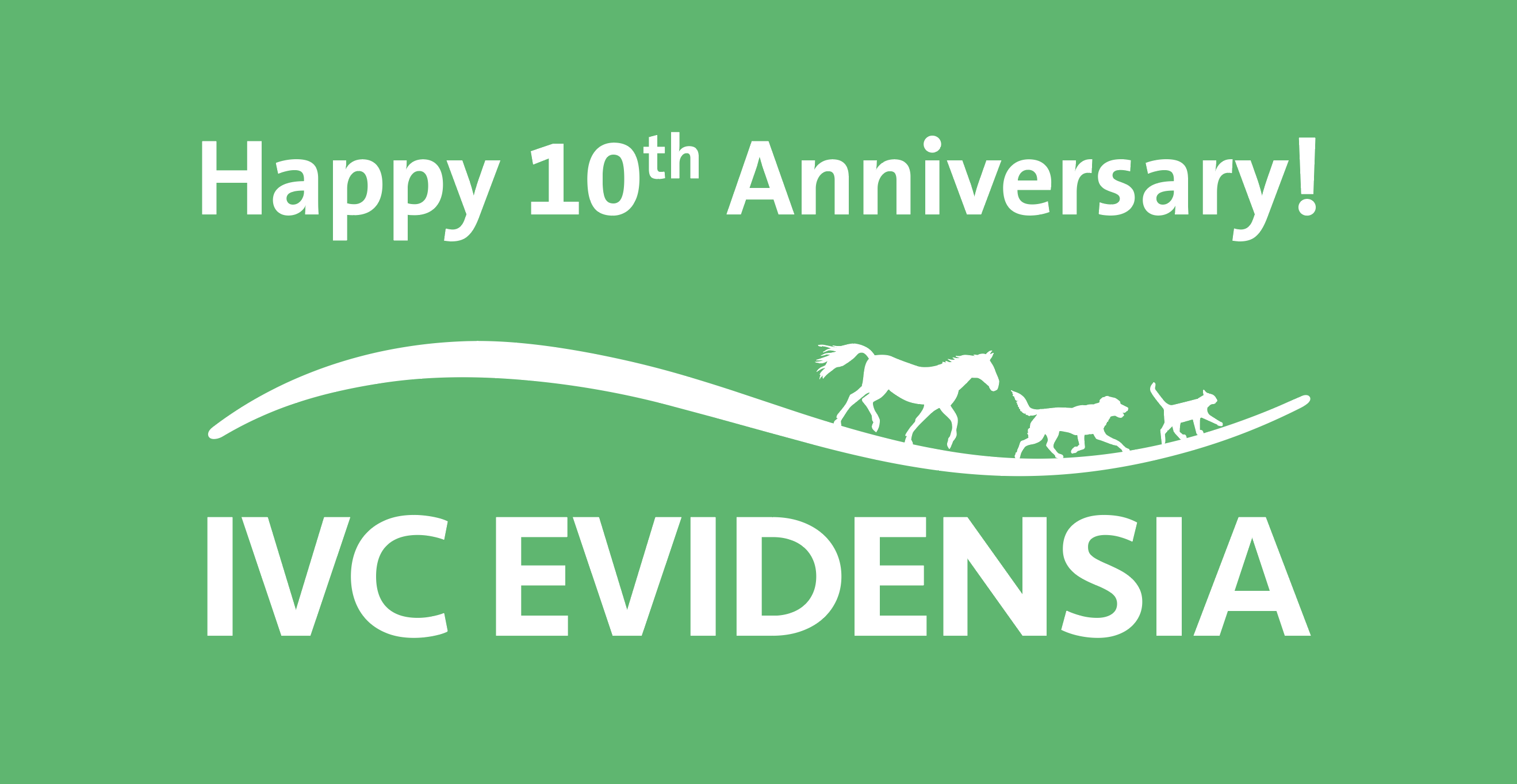 IVC Evidensia 10th Anniversary_green