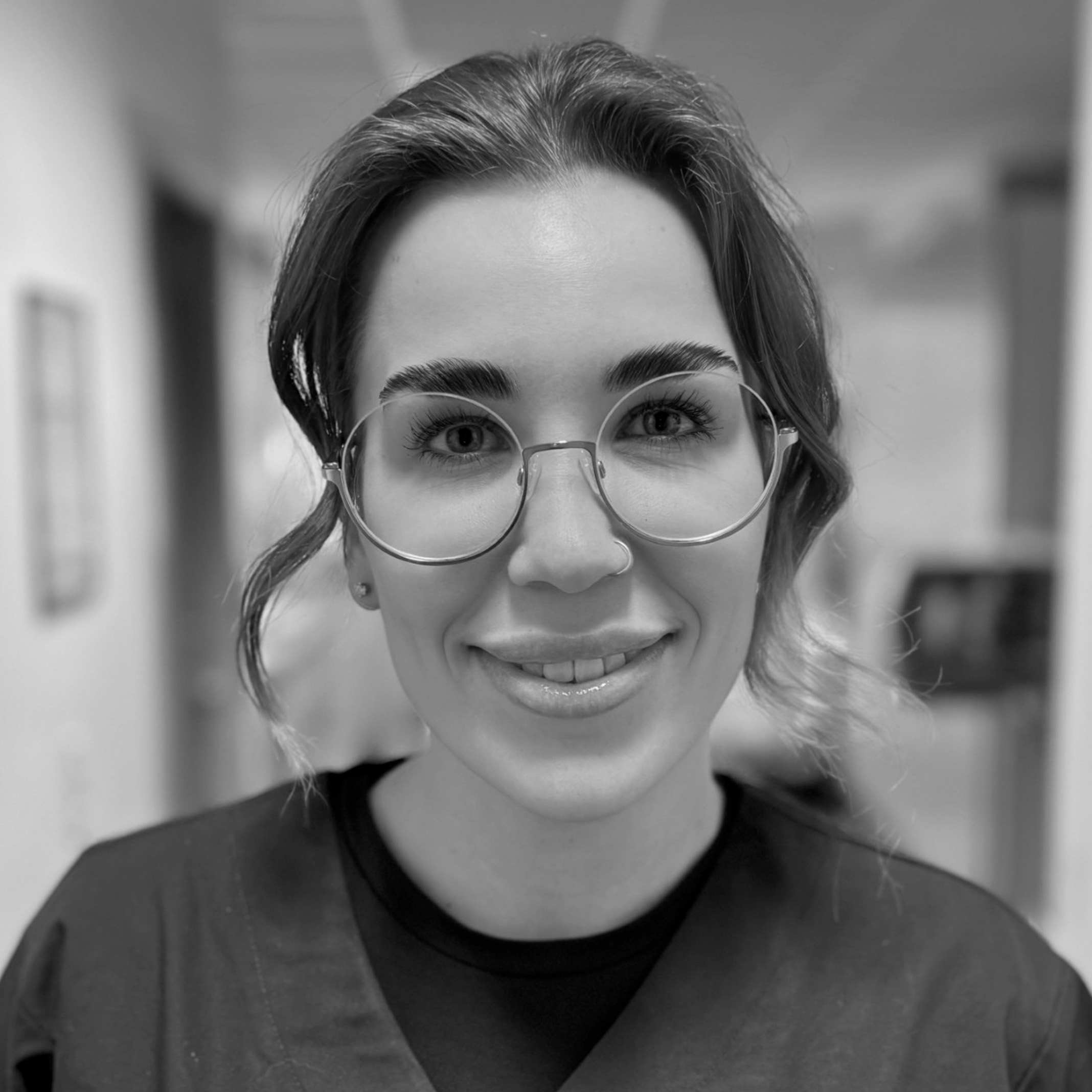 Marthina er teamleder og veterinærsygeplejerske på Evidensia Trekantens Dyrehospital