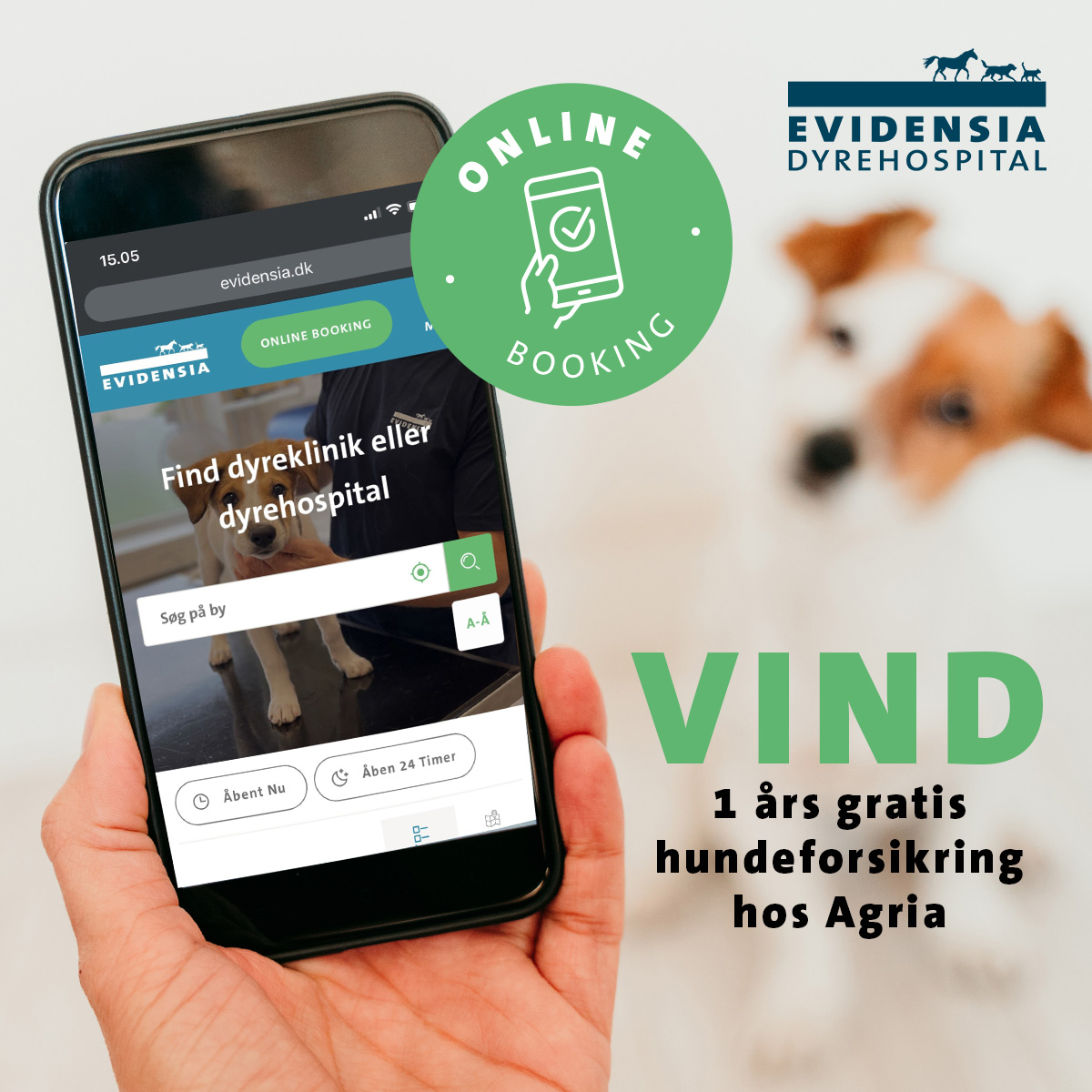 Book tid online og vind!*