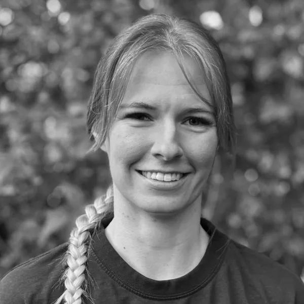 Camilla arbejder som Aut. Veterinærsygeplejerskepå Evidensia Faxe Dyrehospital.