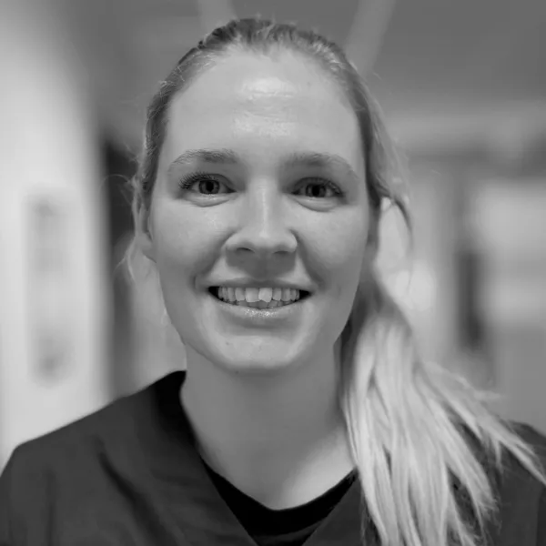 Kristina er Aut. Veterinærsygeplejerske på Evidensia Trekantens Dyrehospital